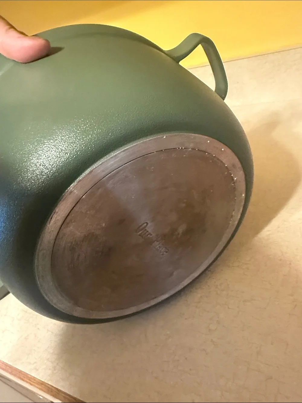 Our Place Matte Forest Green Covered Dutch Oven